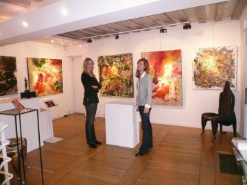 Exposition rue de Seine